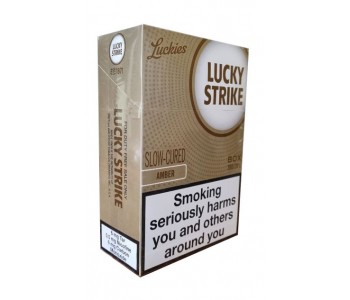 ЛАКИ СТРАЙК ЗОЛОТОЙ - LUCKY STRIKE SLOW-CURED AMBER