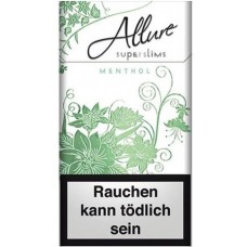 АЛЛЮР МЕНТОЛ СУПЕРСЛИМС (ГЕРМАНИЯ) - ALLURE MENTHOL SUPERSLIMS