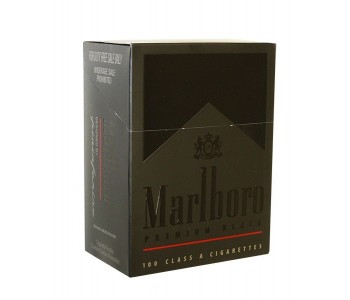 МАЛЬБОРО ПРЕМИУМ БЛЭК ПИНИНФАРИНА (ШВЕЙЦАРИЯ) - MARLBORO PREMIUM BLACK PININFARINA 