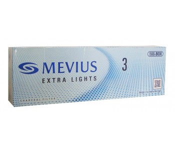 Сигареты Mevius Extra Lights 3 (мягкая пачка) из Японии