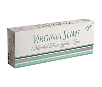 ВИРДЖИНИЯ СЛИМС УЛЬТРА ЛАЙТ МЕНТОЛ (США) - VIRGINIA SLIMS ULTRA LIGHT MENTHOL (USA)