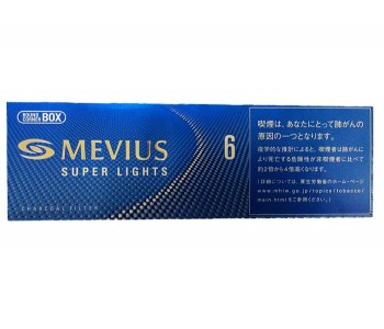 Сигареты Mevius Super Lights 6 (мягкая пачка) из Японии