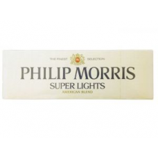 ФИЛИП МОРИС СУПЕР ЛАЙТ (ШВЕЙЦАРИЯ) - PHILIP MORRIS SUPER LIGHTS (ШВЕЙЦАРИЯ)