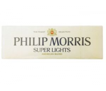 ФИЛИП МОРИС СУПЕР ЛАЙТ (ШВЕЙЦАРИЯ) - PHILIP MORRIS SUPER LIGHTS (ШВЕЙЦАРИЯ)