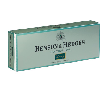 БЕНСОН И ХЕДЖЕС 100ММ ЛАКШЕРИ МЕНТОЛ  (США) - BENSON & HEDGES 100 LUXURY MENTHOL