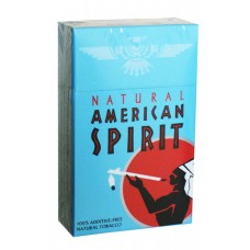 АМЕРИКАН СПИРИТ ГОЛУБОЙ ПАЧКА (США) - AMERICAN SPIRIT FULL BODIED TASTE NATURAL TOBACCO BLUE (USA)