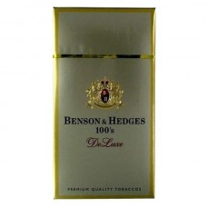 БЕНСОН И ХЕДЖЕС 100ММ ДЕЛЮКС ПАЧКА (США) - BENSON & HEDGES 100 DELUXE