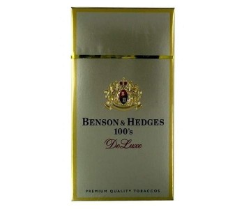 БЕНСОН И ХЕДЖЕС 100ММ ДЕЛЮКС ПАЧКА (США) - BENSON & HEDGES 100 DELUXE