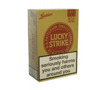 ЛАКИ СТРАЙК КОРИЧНЕВЫЙ (АНГЛИЯ) - LUCKY STRIKE AUTHENTIC RED