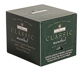 Сигареты Nat Sherman Classic Menthol из США