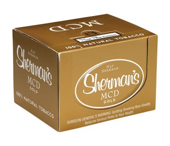 Сигареты Nat Sherman MCD Gold из США