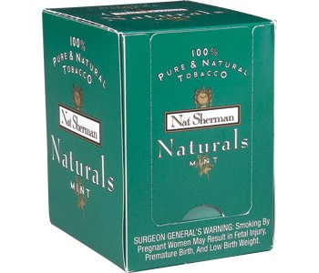 НАТ ШЕРМАН НАТУРАЛС МЕНТОЛ (США) - NAT SHERMAN NATURALS MENTHOL (USA)