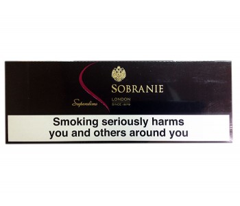 Sobranie Superslims Black