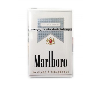 МАЛЬБОРО СИЛЬВЕР ПАЧКА (США) - MARLBORO SILVER (USA)