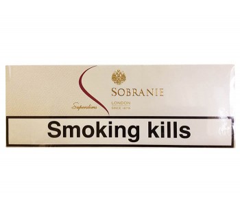 Купить сигареты Sobranie superslims white в интернет магазине Sigarus